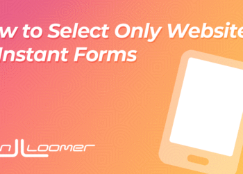Website and Instant Forms Confusion