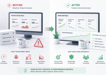 Before and After DORA Metrics: How Teams Measure Performance