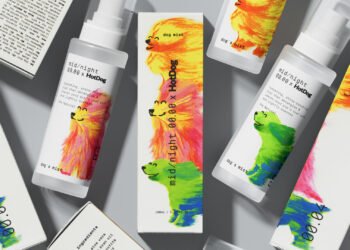Exemplary brand collabs don’t compromise: the joyful designs for Midnight Hotdog ‘dog fur mist’ by SMLXL
