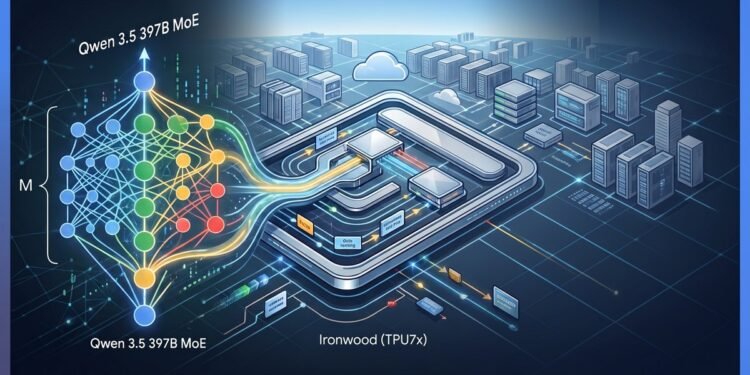 Systems Engineering Playbook: Optimizing Qwen 3.5-397B MoE on Ironwood (TPU7x)