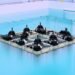 Tiny robot boats build floating structures | MIT News