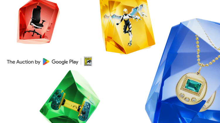 The Auction by Google Play at Comic-Con in San Diego