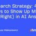 4 Pillars to Show Up More (and Right) in AI Answers