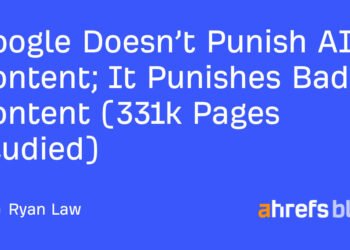 Google Doesn’t Punish AI Content; It Punishes Bad Content (331k Pages Studied)