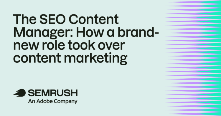 How a brand-new role took over content marketing [Study]