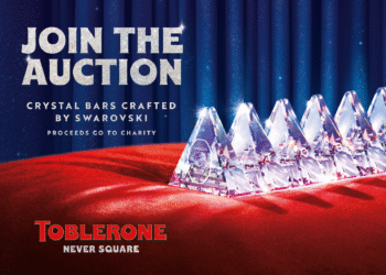 Meet the Swarovski-Crafted Toblerone Crystal Bar Raising Funds for Charity