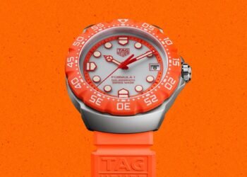 Orange Crush: TAG Heuer Drops a Bright Revamp of the Original Metal F1 Watch
