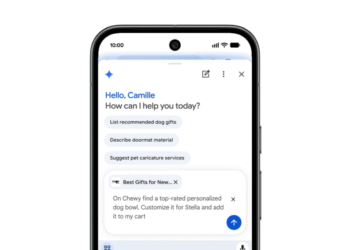 Do more online with Gemini in Chrome for Android.