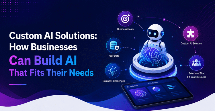 Custom AI Solutions Built Around Your Business Needs