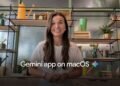 How to turn on intelligent dictation in the Gemini app for macOS