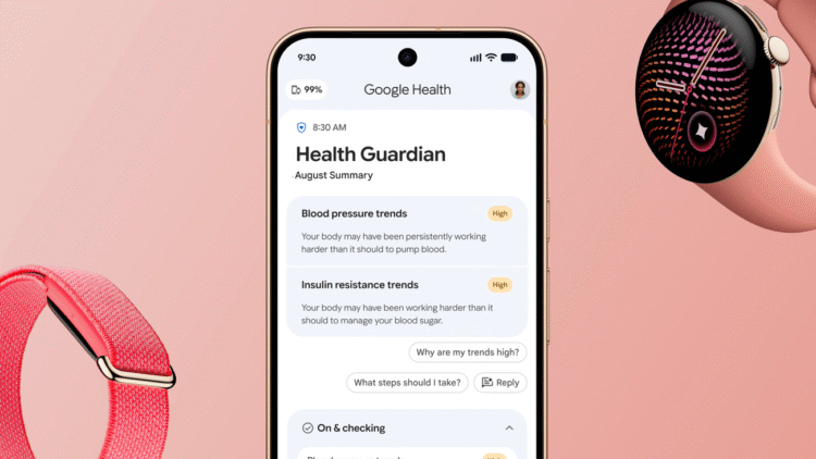 Track subtle changes in your body with Health Guardian features on Pixel and Fitbit