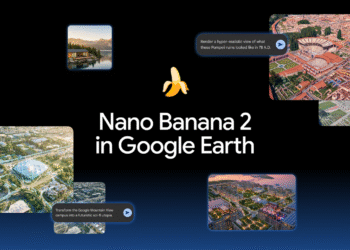 Reimagine the world with Nano Banana in Google Earth