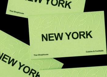 Pentagram nails controlled chaos in its identity for Manhattan “shophouse” style Thai restaurant LenLen