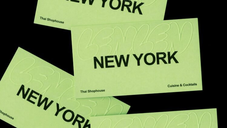 Pentagram nails controlled chaos in its identity for Manhattan “shophouse” style Thai restaurant LenLen