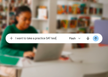 How to take full-length practice SAT tests in the Gemini app
