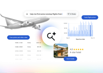 How to book travel with AI Mode in Google Search