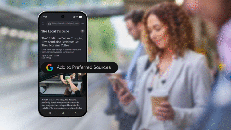Personalize what you see on Google Search, News, Discover