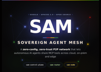 Meet SAM (Sovereign Agent Mesh): A Zero-Config, Zero-Trust P2P Network for AI Agents
