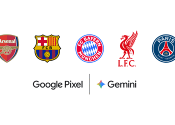 Google Gemini and Pixel football club partnerships