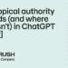 How topical authority spreads (and where it doesn’t) in ChatGPT [Study]