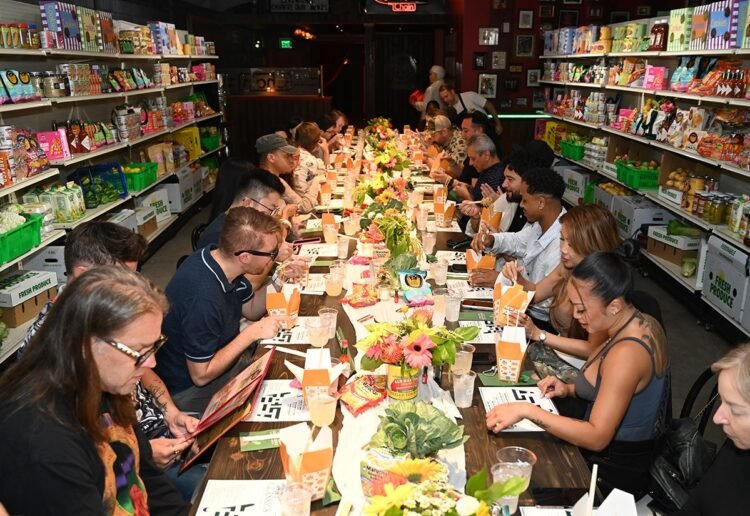 Inside Instacart’s Shoppable Dinner in a Pop-up Grocery Aisle