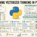 Learn Vectorized Thinking in Python Through Examples