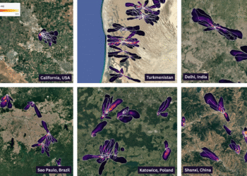 AI maps global methane emissions from space