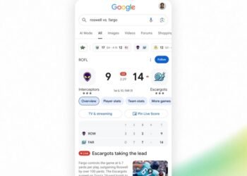 Google search embraces live NFL football